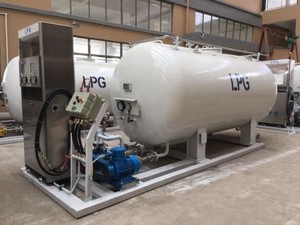 3ton Mini LPG gas bơm lại trạm Skid Tank - Product Image 3