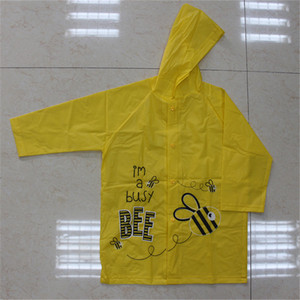 Children Waterproof Pvc Rain Poncho <strong>Kids</strong> <strong>Raincoat</strong> - Product Image 6