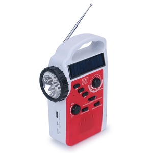 Di emergenza <span class=keywords><strong>FM</strong></span> AM SW NOAA Alert Solare Radio con Lettore MP3 HA CONDOTTO LA Torcia Elettrica Della Lampada di Lettura - Product Image 2