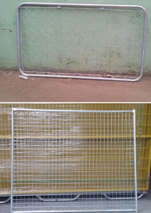 Casa de perro de metal más segura, valla temporal para correr al aire libre, barata, galvanizada/PVC, nuevo diseño - Product Image 5