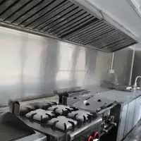 JX-FS580 Rue Mobile Alimentaire Remorque Concession Restauration Camion de Produits Surgelés avec cuisine complète équipements