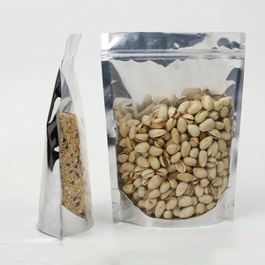 Transparent réutilisable biodégradable de papier d'aluminium ziplock en plastique de serrure de fermeture éclair sac d'emballage - Product Image 1
