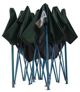 Gazebo da Campeggio Moderno 3x3m Leggero e Pieghevole Rapido con Protezione Solare Personalizzabile - Product Image 2