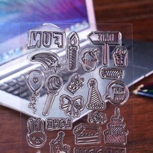 Party Clear <strong>Stamp</strong> <strong>Set</strong> for Birthday - Product Image 2