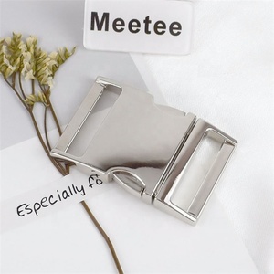 Meetee AP518 accessori per borsa per collare per cani da <span class=keywords><strong>32mm</strong></span> chiusura per bracciale in lega fibbie curve fibbia per cintura a sgancio laterale