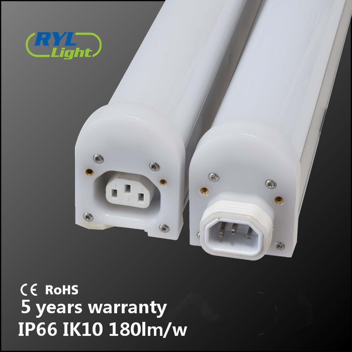 ODM CE, fcc, ROHS approvel линейный генератор intertek освещения ip65 led tri-доказательство свет с алюминиевой базе пк крышку