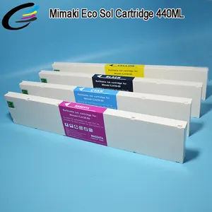 Novos modelos mimaki cjv150 cjv300, cartucho de tinta compatível 440ml com chip es3