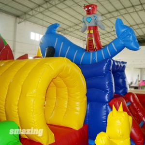 Castillo Inflable <span class=keywords><strong>de</strong></span> Alta Calidad con Tobogán y Zona <span class=keywords><strong>de</strong></span> <span class=keywords><strong>Juegos</strong></span>/ <span class=keywords><strong>Juegos</strong></span> Inflables en Venta - Product Image 6