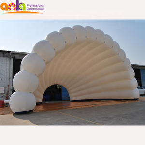 Tente gonflable personnalisée en pvc, <span class=keywords><strong>ballon</strong></span> en coquillage de mer, grande tente de mariage, exposition géante - Product Image 3