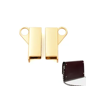 Metall tasche Hardware Ketten clip Schulter verbinder Glieder schnalle für Handtasche