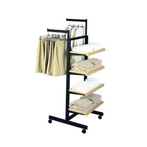 Exhibidores de Ropa Metálicos para Tiendas Minoristas, Muebles de Exhibición para Tiendas de Ropa - Product Image 1