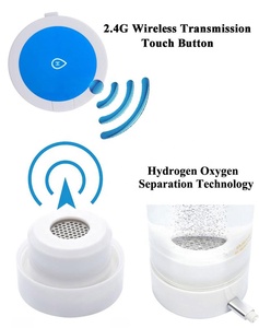 Bouteille d'eau Rechargeable sans pab, contenant portatif d'hydrogène et de chlore, anti-âge, anti-oxydation, ml - Product Image 3