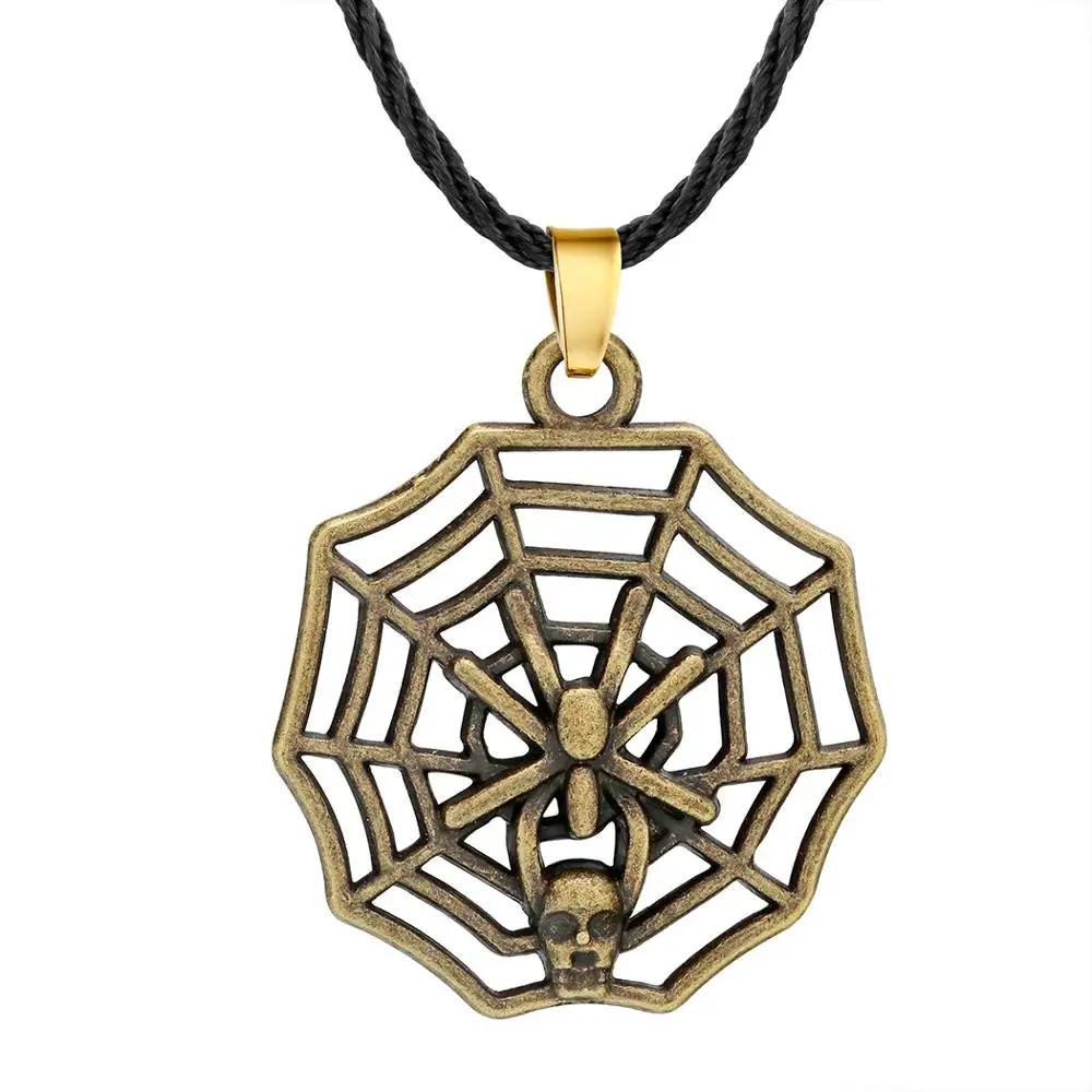 Ожерелье в форме человека-паука на тему возвращения домой ожерелье в форме человека-паука очаровательные ожерелья в стиле ретро ювелирные изделия ручной работы