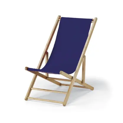 Cadeira de madeira dobrável tradicional, cadeira para jardim, praia e piscina