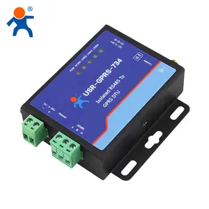 USR-734 산업 GSM GPRS 모뎀 IOT 네트워크 서버 직렬 rs485 GPRS 지원 SMS 네트워크 명령 HTTPD 클라이언트