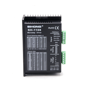 Siheng Trung Quốc Bán Chạy Chất Lượng Cao SH-1108 <span class=keywords><strong>Nema</strong></span> 23 <span class=keywords><strong>24</strong></span> 34 Bước Điều Khiển Động Cơ Lai Kỹ Thuật Số 2Pha <span class=keywords><strong>Stepper</strong></span> <span class=keywords><strong>Motor</strong></span> Điều Khiển - Product Image 6