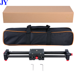 JingYing Professional 50cm Aluminium legierung Mini handliche Videokamera Stativ Schieber egler für Kamera Smartphone - Product Image 1