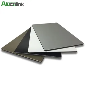 Building Materials Wall Cladding Aluco 10mm Waterproof Aluminum Composite Board