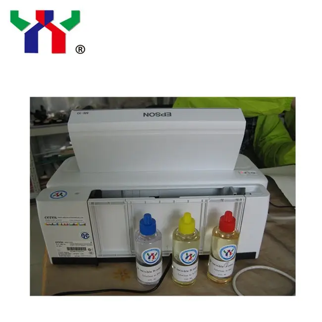 उच्च गुणवत्ता वाले पानी आधारित यूवी अदृश्य स्याही इंकजेट प्रिंटर के लिए
