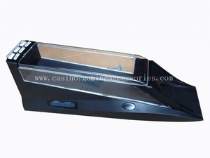 Grado di Colore Nero 1-8 Deck Elettronico Casino Baccarat Scarpa - Product Image 3