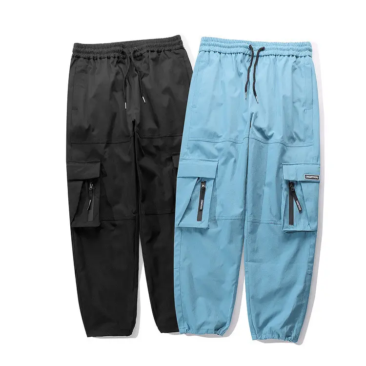 Groothandel Japan Stijl Streetwear Cargo Broek Voor Heren