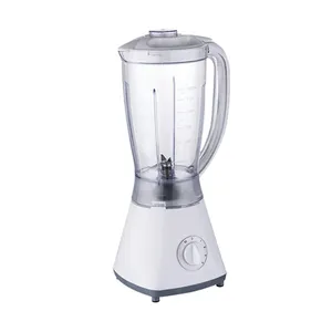 Peralatan kecil dapur Blender elektrik 1,5 l, Blender rumah tangga kapasitas besar kecepatan variabel Blender Smoothie besar