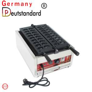 Comercial de mini waffle maker de alta calidad chinchilla en forma de máquina de gofres - Product Image 6