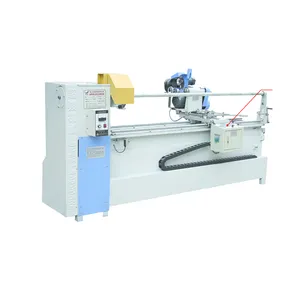 Geautomatiseerde ronde mes doek cutter stof roll snijmachine