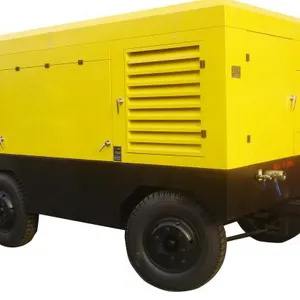 Hot Selling Direct Driven Style Air Compressor Machine Kaishan Diesel Driven Mobile Screw Air Compressor