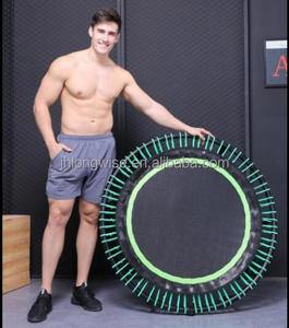 Fitness Trampoline <strong>Rebounder</strong> With Bungee Suspension Stabilizer Handle Bar - Product Image 2