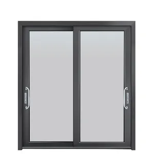 平面设计铝型材外窗玻璃推拉窗窗孔colissante阳台垂直推拉窗