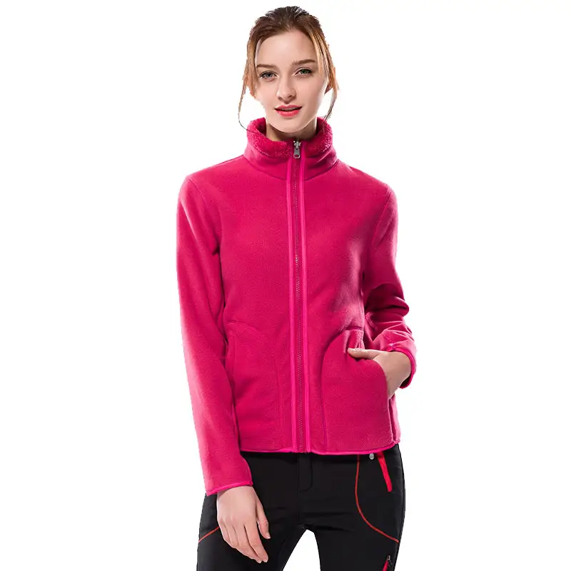 Women's&Men's Polar fleece Winter jacket Outdoor wear on both sides Jacket Wholesale