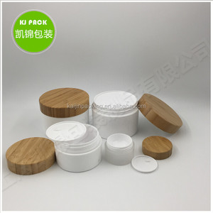 Envases cosméticos 15g 20g 30g 50g 100g 150g 200g 250g tarro de crema con tapa de bambú - Product Image 6