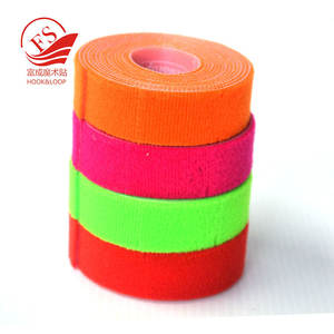 20mm * <span class=keywords><strong>2</strong></span> m Çakma erkek kadın Bant Rulo kesme hattı ile çift taraflı Kanca & Döngü Bant - Product Image 2