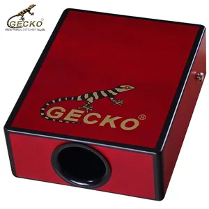 Gecko горячая Распродажа C-68S gecko портативный планшет cajon flamenco, перкуссионная коробка, деревянный барабан, коробка ручной работы, перкуссионный инструмент