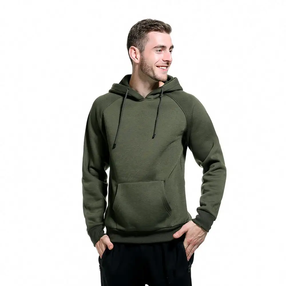 Customized Logo Men Plain Sweatshirt High Quality Sportswear Men's Hoodie