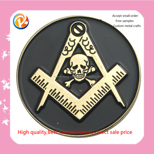 Encargo al por mayor de Artículos masónicos de <span class=keywords><strong>primera</strong></span> calidad badge prendedores - Product Image 3