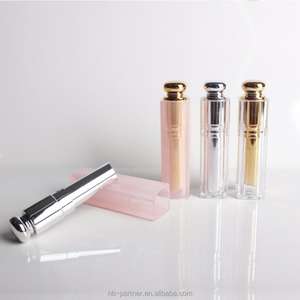 5g cuadrado claro/color de rosa/de oro/plata barras de labios tubo de plástico con UV de revestimiento por pulverización - Product Image 5