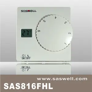 Pemanas lantai termostat untuk cepat hangat dengan LCD kecil untuk menghemat energi