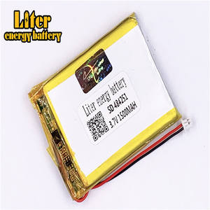 Plug 1,25-2 p <span class=keywords><strong>3</strong></span>,7 V 484251 1500 mAh rechargeable LiPo battery solar Li ion polymer lithium battery with PCM - Product Image 3