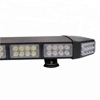 Venta al por mayor de alerta de emergencia de luz estroboscópica led rojo barra de luz de alta intensidad impermeable led ámbar montaje techo del coche Mini Barra de luces para camión