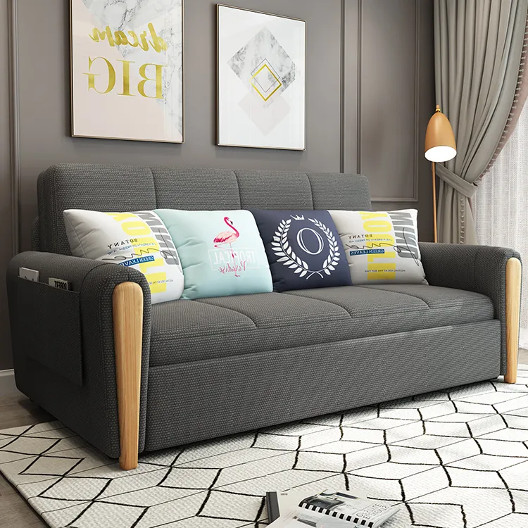 Toptan fiyat yüksek kaliteli oturma odası mobilya kanepe seti kumaş kanepe yatak
