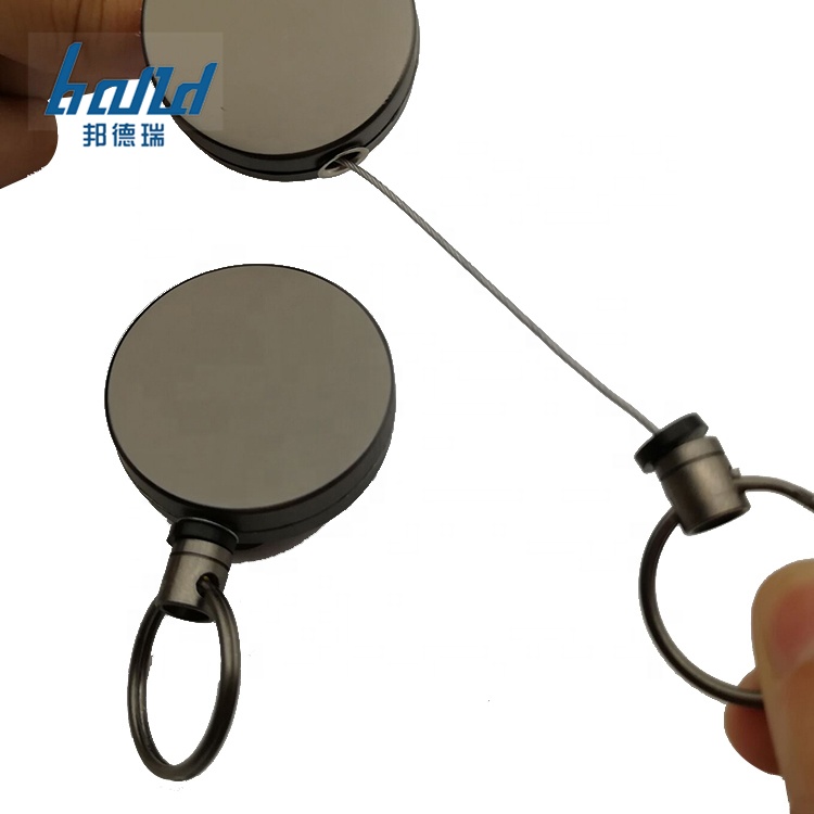 Выдвижной Бейдж Holderl, катушка для ухода, выдвижной стальной шнур, бейдж, катушка