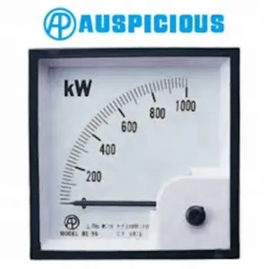 96*96Mm Ac/Dc Analoge Panel Meter, Watt Meter, Kw Power Meter