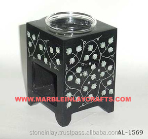 Quemadores de Aceite de Fragancia de Piedra de Savia Negra - Product Image 1