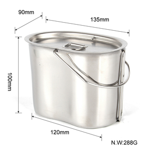 Stufa a Legna in Acciaio Inox Tiartisan con Pentola in Acciaio Inox per Campeggio, Escursionismo, Picnic, Utensili da Cucina Ultraleggeri - Product Image 5
