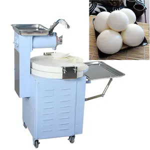 Full automatic pizza dough divider rounder bakery / dough cutting machine