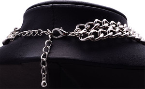 Collana con Ciondolo Personalizzata HUSURU, Stile Vintage Gitano, Bohémien, Punk, Etnico, Tribale, Boho, per Feste - Product Image 6