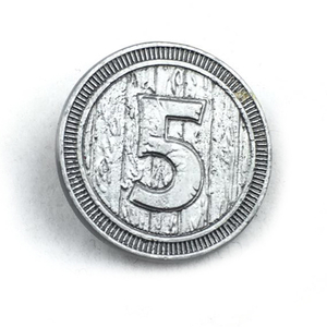 Wholesale Custom Cheap Professional High Quality Metal Game Blank Token <strong>Trolley</strong> <strong>Coin</strong> for Board Game - Product Image 6