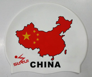 Guangzhou High Quality Multicolor Custom Printing Odorless Tasteless Swimming <strong>Flags</strong> Silicone Caps - Product Image 5